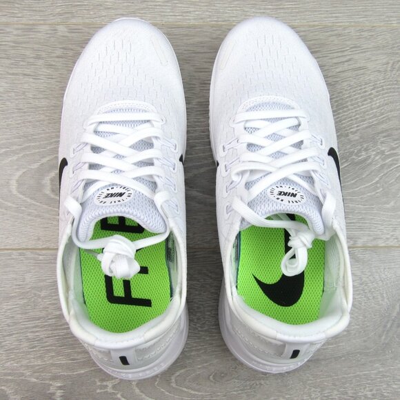 Nike Free RN 2018 Women's Running Shoes Size 8 White NEW - Picture 10 of 14